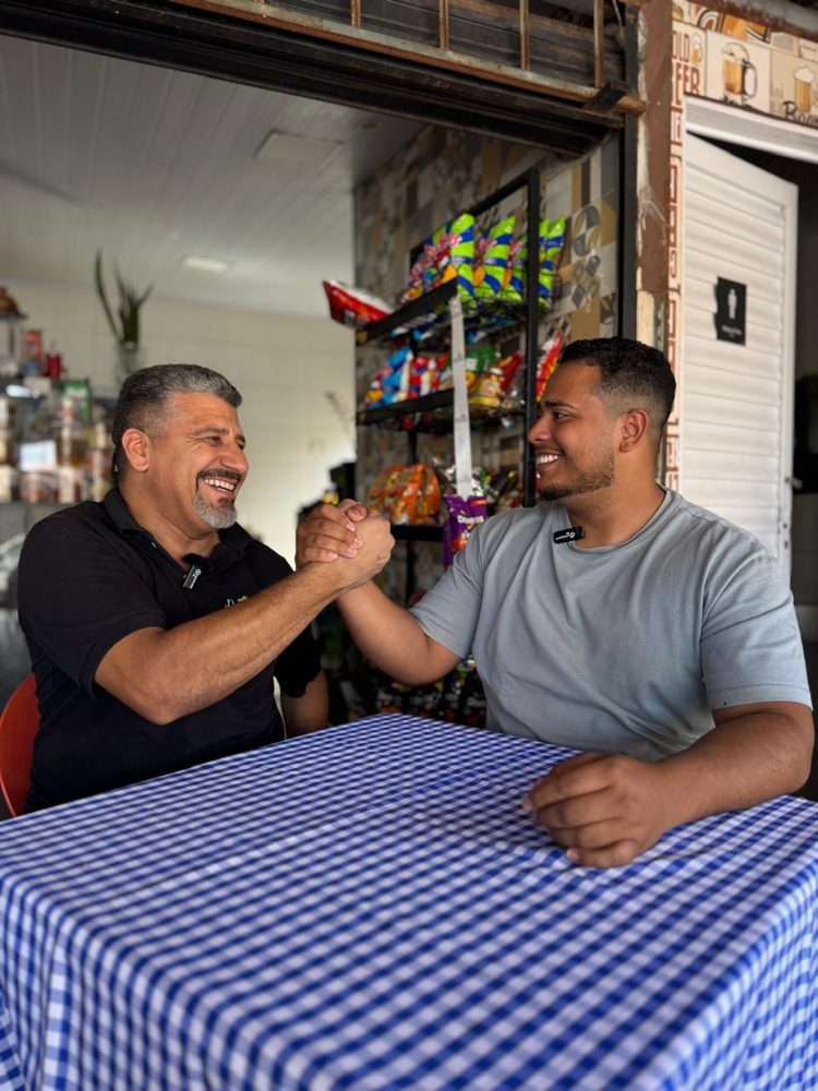 Handerson com Roney, do Roney's Buffet